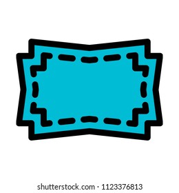 curvy shape frame