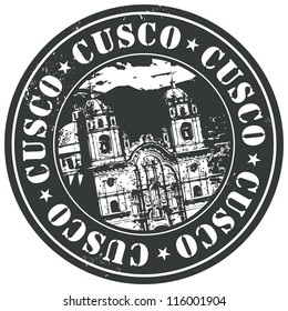 Cusco stamp