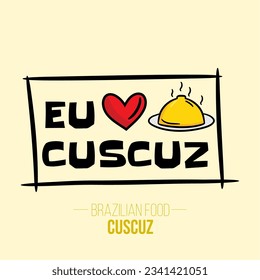 Cuscuz - cuscus coscos couscous - comida brasileña - comida nordeste