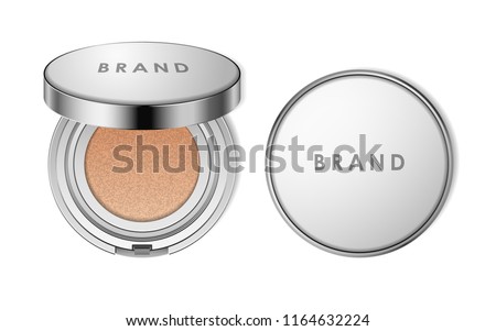Download Cushion Face Foundation Case Compact Powder Stock Vector (Royalty Free) 1164632224 - Shutterstock