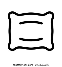 Cushion Icon Vector Symbol Design Illustration