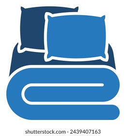 Cushions and Throws icon vector illustration