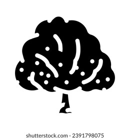 custard apple jungle amazon glyph icon vector. custard apple jungle amazon sign. isolated symbol illustration
