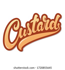 Custard Stock Vectors, Images & Vector Art | Shutterstock