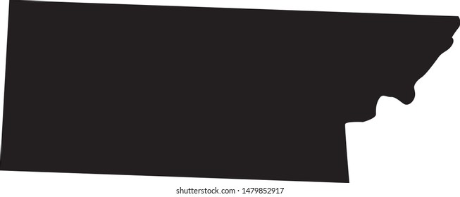 Custer County map in the state of south dakota
