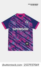 custom abstrack pattern for sublimation soccer jersey 