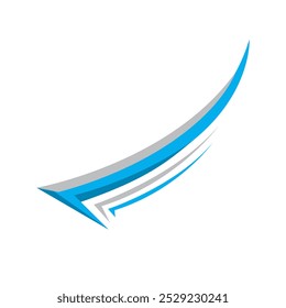 custom abstract modern  wings logo design vector icon illustrations