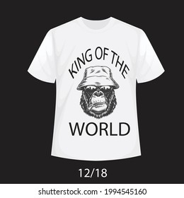 custom amazing T shirt design illustration vector 