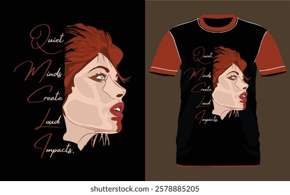 Custom Artistic and Motivational T-Shirt Designs