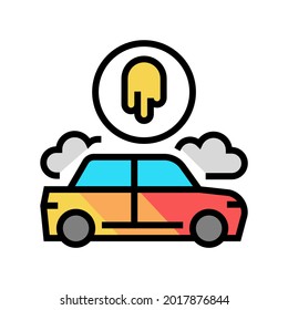 vector de icono de color de pintura automática personalizada. signo de pintura automática personalizada. ilustración de símbolo aislado