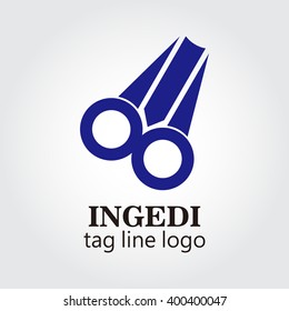 custom business Logo collection, abstract geometric business icon 