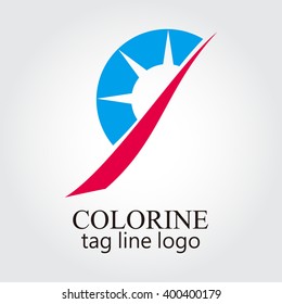 custom business Logo collection, abstract geometric business icon 