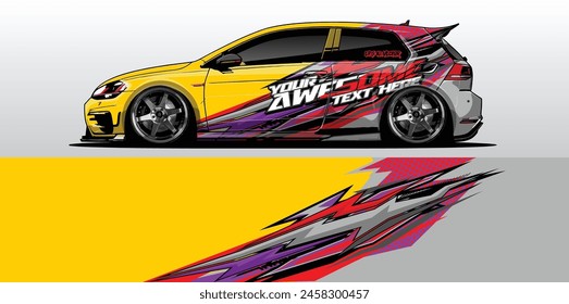 Custom Car Wrap Vectors: Tailored Branding Solutions