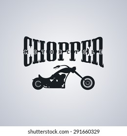 custom chopper motorcycle