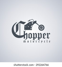 custom chopper motorcycle