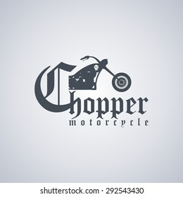 custom chopper motorcycle