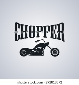 custom chopper motorcycle