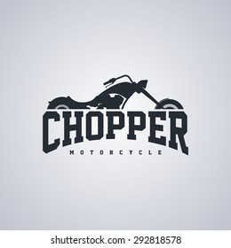 custom chopper motorcycle