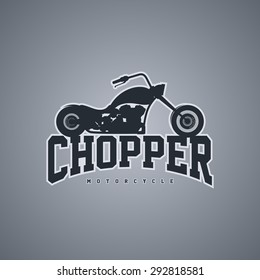 custom chopper motorcycle