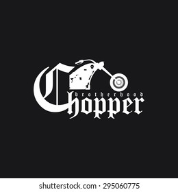 custom chopper motorcycle