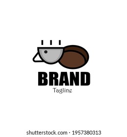 custom coffe bird logo design