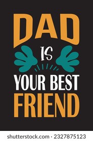 CUSTOM DAD T SHIRT AND POSTER DESIGN