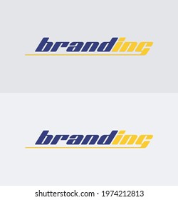 Custom Design for Branding, Vector Template 