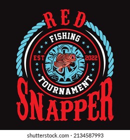 Custom and eye catching fishing tee shirt design.