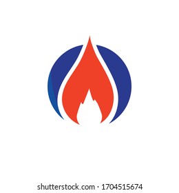 custom fire icons or flame symbol with special treatment design technicaly