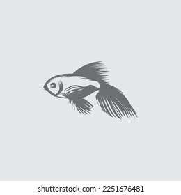 Custom fish vector art design 