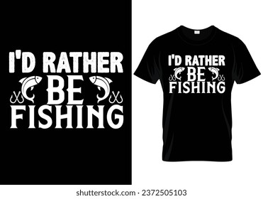 Custom Fishing T Shirt Design