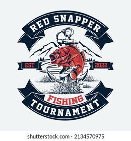 Custom fishing tee shirt design