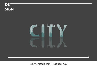 custom font themed city cities in the world