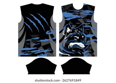 Custom Football Jersey Vector Template