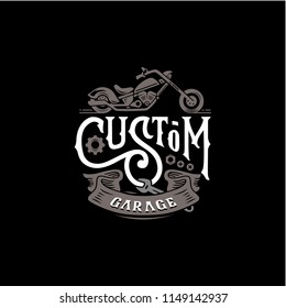 Custom Garage Lettering Design