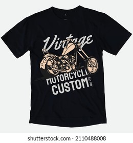 Custom Garage Machine T Shirt Design