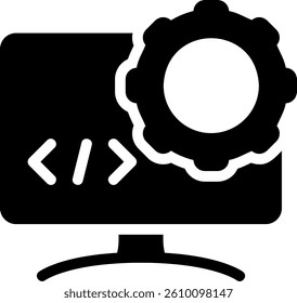 custom glyph icon illustration vector