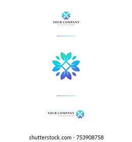 CUSTOM GRAPHIC DESIGN MANDALA NATURE, FLOWER, LEAF, BEAUTY, YOGA.