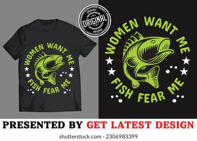 Custom Graphic Fishing Related T-shirt Design