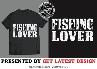 Custom Graphic Fishing Related T-shirt Design