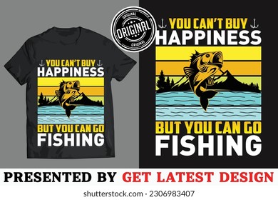 Custom Graphic Fishing Related T-shirt Design