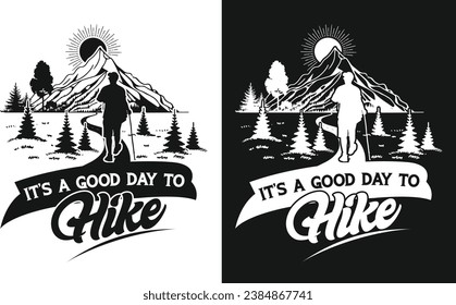 Custom Hiking Outdoor Camping T-shirt Design