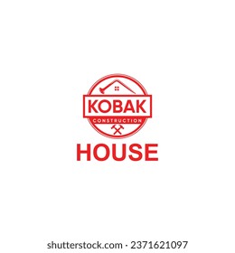 custom homes logo design concept with simple, minimalist and modern styles.