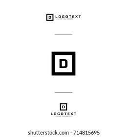 CUSTOM LETTER (D) MINIMALIST
