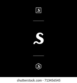 CUSTOM LETTER MARK S WHIT STYLE MONOGRAM