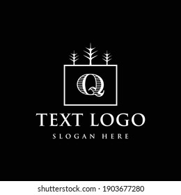 Custom Letter Q Vintage Logo
