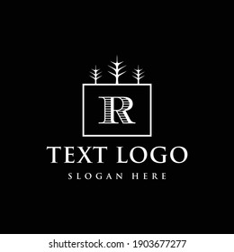 Custom Letter R Vintage Logo
