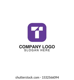 Custom Letter T logo, T letter monogram, T letter Icon , Letter T concept logo 