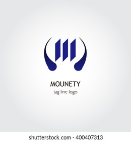 Custom Logo collection, abstract geometric business icon design