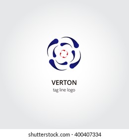 Custom Logo collection, abstract geometric business icon design